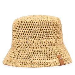Kapelusz Weekend Max Mara. Brązowe czapki i kapelusze damskie Weekend Max Mara, bez wzorów. Za 839.99 zł.