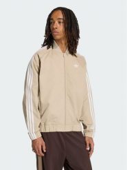 Adidas Bluza Sst Adicolor Classics Cotton Twill KR1369 Beżowy Regular Fit. Brązowe bluzy męskie Adidas, m, bez wzorów, z syntetyku, bez kaptura. Za 398.99 zł.