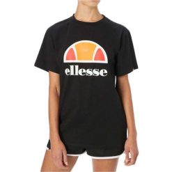 Koszulka z krótkim rękawem Damska Ellesse Annifa Czarny. Czarne koszulki sportowe damskie Ellesse, s, bez wzorów, sportowe, bez kołnierzyka. Za 64.99 zł.