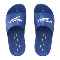 Klapki basenowe antypoślizgowe męskie Speedo Slides. Czarne klapki męskie Speedo, bez wzorów. Za 104.54 zł.
