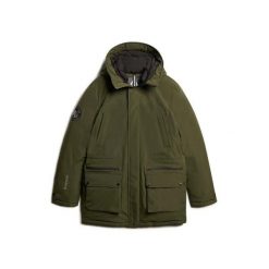 Wyściełana kurtka Superdry City. Zielone kurtki męskie Superdry., m, bez wzorów, z materiału, bez kaptura. Za 818.00 zł.