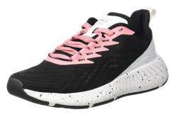 Buty do biegania damskie Fila Novanine. Czarne obuwie sportowe damskie Fila, bez wzorów, z materiału, do biegania. Za 189.99 zł.
