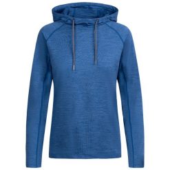 Bluza damska z kapturem Trespass Hattie. Niebieskie bluzy damskie Trespass, l, bez wzorów, z materiału, z kapturem. Za 254.00 zł.