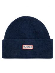 Hunter Czapka HTR-U3-002-AW24 Granatowy. Niebieskie czapki i kapelusze damskie Hunter, na zimę, bez wzorów, z materiału. Za 69.99 zł.