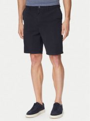 BOSS Szorty materiałowe H-Kane1-Shorts 50555235 Granatowy Modern Fit. Niebieskie szorty męskie Boss, m, bez wzorów, z bawełny. Za 449.99 zł.