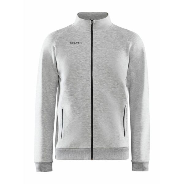 Kurtka Craft core soul full zip. Szare kurtki męskie Craft, xl, bez wzorów, z bawełny, bez kaptura. Za 433.70 zł.