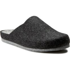 Kapcie DR. BRINKMANN - 220215 Anthrazit 9. Szare kapcie damskie Dr. Brinkmann, bez wzorów, z materiału, bez obcasa, bez zapięcia. Za 149.00 zł.