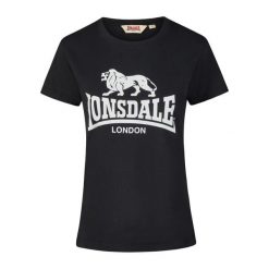 Koszulka damska Lonsdale Combe. Białe t-shirty damskie Lonsdale, bez wzorów, bez kołnierzyka. Za 157.50 zł.