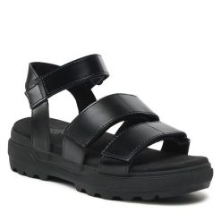 Sandały Vans. Czarne klapki damskie Vans, bez wzorów, bez obcasa, na płaskiej podeszwie, bez zapięcia. Za 399.99 zł.