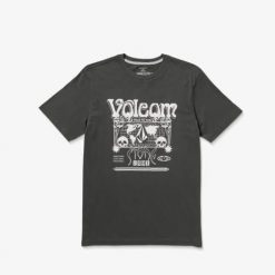 Koszulka Volcom Worldly Gray. Szare koszulki sportowe męskie Volcom, bez wzorów, bez kołnierzyka, bez ramiączek. Za 177.62 zł.