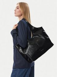 MICHAEL Michael Kors Torebka Henly 30F6S51T3L Czarny. Czarne torebki do ręki damskie MICHAEL Michael Kors, bez wzorów, bez dodatków. Za 1,429.00 zł.