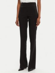 Rinascimento Spodnie materiałowe CFC0122830003 Czarny Regular Fit. Czarne spodnie materiałowe damskie Rinascimento, xl, bez wzorów, z materiału. Za 389.99 zł.