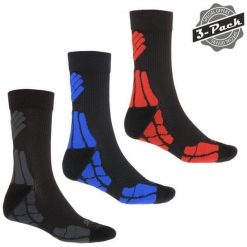 Sensor Skarpety Hiking Merino Wool 3pack Szare/Czerwone/Niebieskie 6/8. Skarpety męskie marki Sensor. Za 155.00 zł.