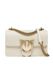 Pinko Torebka Love One Mini Dc PE 23 PRR 100074 A0F1 Écru. Torebki do ręki damskie Pinko, bez wzorów, ze skóry, wizytowe, bez dodatków. Za 1,239.00 zł.