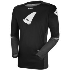 UFO PLAST MX Skyline koszulka męska czarna L. Białe bluzki z długim rękawem męskie UFO PLAST, l, bez wzorów, casualowe, bez kołnierzyka, bez ramiączek. Za 375.65 zł.