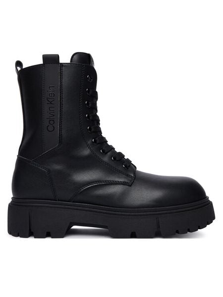 Calvin Klein Trapery V4A5-83430-1355 D Czarny. Czarne buty zimowe dziewczęce Calvin Klein, bez wzorów, ze skóry, bez zapięcia. Za 644.99 zł.