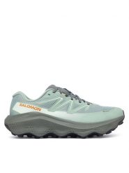 Salomon Buty do biegania Ultra Flow 2 Gtx GORE-TEX L45473900 Zielony. Zielone buty sportowe męskie Salomon, z gore-texu, bez zapięcia, do biegania, gore-tex. Za 649.99 zł.