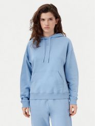 HUGO Bluza Delfinia 50522423 Niebieski Regular Fit. Niebieskie bluzy damskie Hugo, xl, bez wzorów, z bawełny, bez kaptura. Za 419.99 zł.
