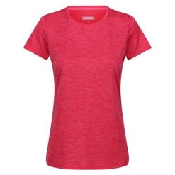 Koszulka damska Regatta Fingal Edition. Czerwone koszulki sportowe damskie Regatta, bez wzorów, sportowe, bez kołnierzyka. Za 102.50 zł.