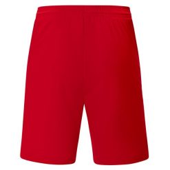 Szorty Jako Manchester 2.0. Czerwone krótkie spodenki sportowe męskie Jako, m, bez wzorów, z poliesteru, na fitness i siłownię. Za 132.50 zł.