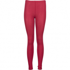 Legginsy "Boot-Leg" w kolorze jagodowym. Czerwone legginsy damskie 4funkyflavours Women & Men, z bawełny. W wyprzedaży za 45.95 zł.