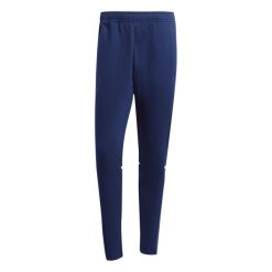 Spodnie dresowe adidas Squadra25. Białe spodnie sportowe męskie Adidas, s, bez wzorów, z dresówki, na fitness i siłownię. Za 276.00 zł.