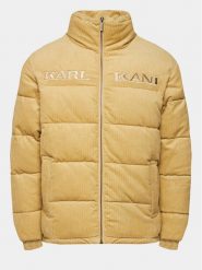 Karl Kani Kurtka zimowa Retro Corduroy 6076015 Beżowy Regular Fit. Brązowe kurtki męskie Karl Kani, na zimę, m, bez wzorów, z bawełny, retro, bez kaptura. Za 419.99 zł.