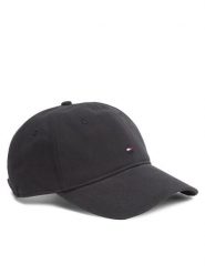 Tommy Hilfiger Czapka z daszkiem Flag '85 Soft 6 Panel Cap AM0AM12531 Czarny. Czarne rękawiczki męskie Tommy Hilfiger, bez wzorów, z bawełny. Za 169.99 zł.