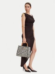 Just Cavalli Torebka 80RA4BD3 ZSD84 Szary. Szare torebki do ręki damskie Just Cavalli, bez wzorów, ze skóry, bez dodatków. Za 955.99 zł.