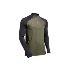 Bluza do piłki nożnej T500 seria limitowana, dostępna w ofercie internetowej. Brązowe bluzy męskie KIPSTA, l, bez wzorów, z elastanu, bez kaptura, na fitness i siłownię. Za 89.99 zł.
