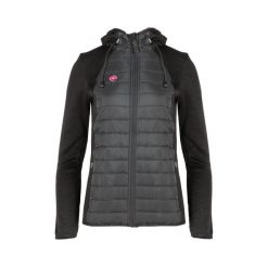 Kobieta Trekking Kurtka Pikowana Izas Noya W, Czarny. Czarne kurtki damskie IZAS, xs, bez wzorów, z dzianiny, bez kaptura. W wyprzedaży za 326.04 zł.