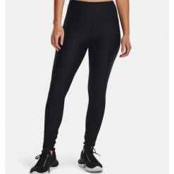 Legginsy fitness damskie Under Armour Branded. Czarne bielizna termoaktywna damska Under Armour, xs, bez wzorów, bez ramiączek. Za 109.99 zł.