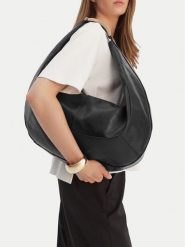 GINO ROSSI Torebka EO-LDA8806 Czarny. Czarne torebki do ręki damskie Gino Rossi, bez wzorów, z materiału, bez dodatków. Za 279.99 zł.