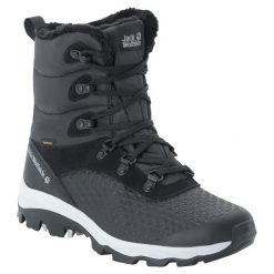 Buty trekkingowe damskie Jack Wolfskin Snowcrawler High Texapore. Czarne obuwie sportowe damskie Jack Wolfskin, na zimę, za kostkę, trekkingowe. Za 786.00 zł.