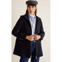 Mango - Płaszcz Audrey. Szare płaszcze damskie Mango, z materiału. Za 299.90 zł.
