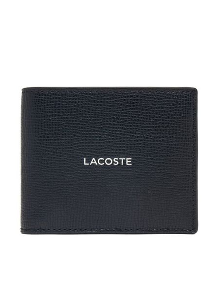 Lacoste Portfel NH5053OI Czarny. Czarne portfele męskie Lacoste, bez wzorów. Za 504.99 zł.