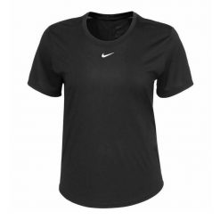 T‑Shirt Sportowy Damski Nike Dri‑Fit W Nk One Df SS. Czarne koszulki sportowe damskie Nike, bez wzorów, bez kołnierzyka, bez ramiączek, na fitness i siłownię, dri-fit (nike). Za 123.20 zł.