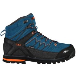 Buty trekkingowe męskie CMP Moon Mid WP. Niebieskie trekkingi męskie CMP, trekkingowe. Za 786.37 zł.
