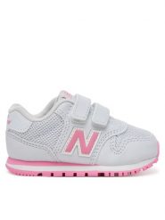 New Balance Sneakersy IV500QP1 Szary. Szare buty sportowe dziewczęce New Balance, bez wzorów, z materiału, bez zapięcia. Za 149.99 zł.