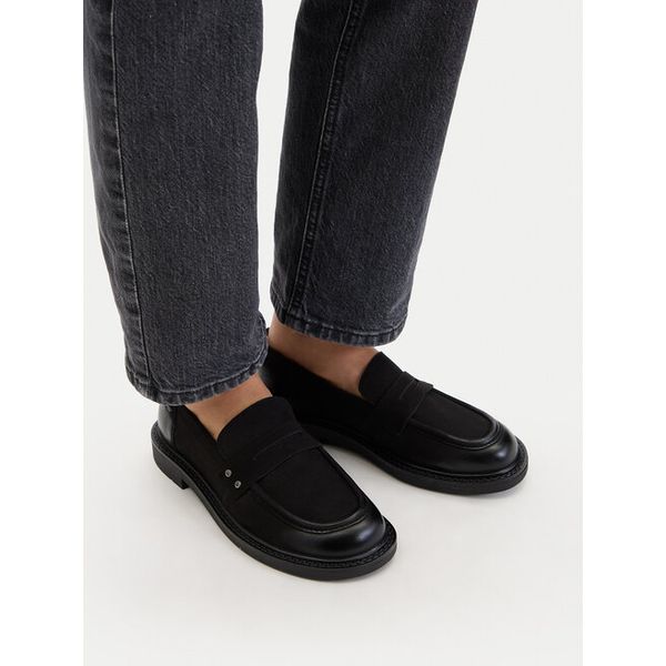 Loafersy G-Star. Czarne mokasyny damskie G-Star, retro. Za 239.99 zł.