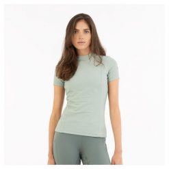 Damski jersey BR Equitation Illy. Fioletowe koszule damskie BR, bez wzorów, z jersey, sportowe, bez kołnierzyka, bez ramiączek. Za 226.00 zł.