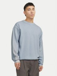Jack & Jones Bluza Charge 12268273 Błękitny Loose Fit. Niebieskie bluzy męskie Jack & Jones, m, bez wzorów, z bawełny, bez kaptura. Za 89.99 zł.