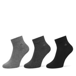 Skarpety krótkie Calvin Klein. Szare skarpety męskie Calvin Klein, bez wzorów. Za 69.99 zł.