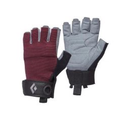 BLACK DIAMOND Rękawiczki damskie CRAG HALF-FINGER GLOVES-S-Bordowy. Czerwone rękawiczki damskie Black Diamond, bez wzorów, sportowe. Za 72.99 zł.