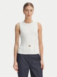 Marciano Guess Sweter G6GR23 Z0760 Kremowy Regular Fit. Białe swetry damskie Marciano Guess, s, z aplikacjami, z syntetyku, bez kołnierzyka, bez ramiączek, bez kaptura. Za 429.99 zł.