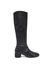Vagabond Shoemakers Kozaki Livia 5856-001-20 Czarny. Czarne kozaki damskie Vagabond Shoemakers, ze skóry, bez obcasa, na słupku. Za 1,089.00 zł.