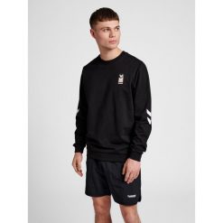 Bluza Hummel Lgc Jeremy. Czarne bluzy męskie Hummel, bez zapięcia, na fitness i siłownię. W wyprzedaży za 169.50 zł.