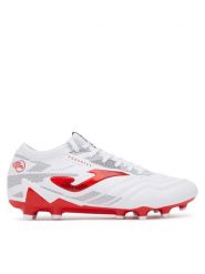 Joma Buty do piłki nożnej Powerful 2502 POWS2502FG Biały. Białe buty sportowe męskie Joma, ze skóry, bez zapięcia. Za 119.99 zł.