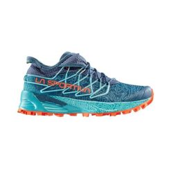 Damskie buty trailowe La Sportiva Mutant. Niebieskie obuwie sportowe damskie La Sportiva, bez wzorów, do biegania. Za 720.49 zł.