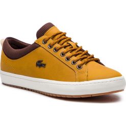 Sneakersy LACOSTE - Straightset Insulate 3181 Cam 7-36CAM0065TB2 Tan/Brw. Półbuty na co dzień męskie marki Lacoste. W wyprzedaży za 339.00 zł.